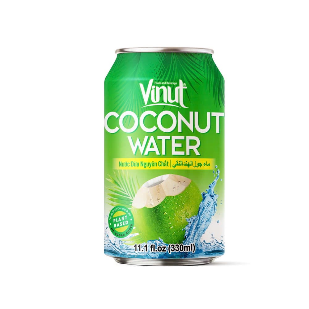 VINUT Kookosvesi, tölkki, 11.1 fl oz 330 mL