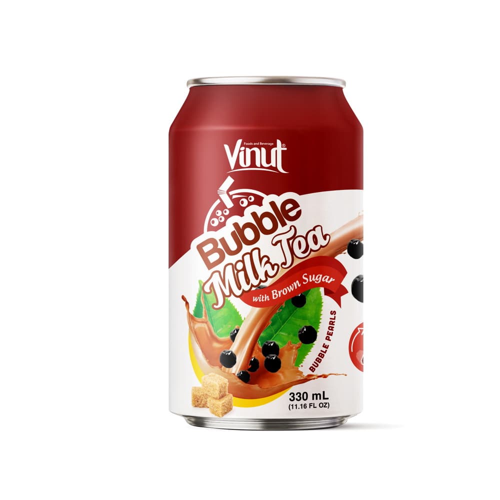 VINUT Kuplamaitotee Fariinisokerilla, 11.16 fl oz 330 mL