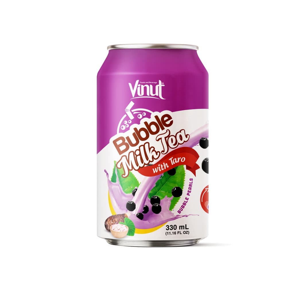 VINUT Maitokuplatee Taro, tölkki, 11.16 fl oz 330 mL