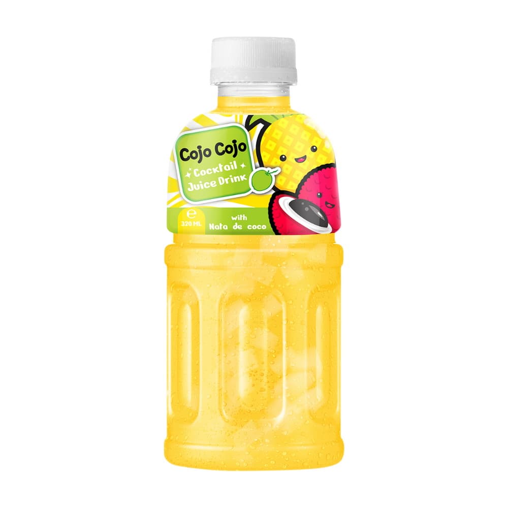 VINUT Cocktail-mehujuoma, Nata de cocolla, PET-pullo, 320 mL